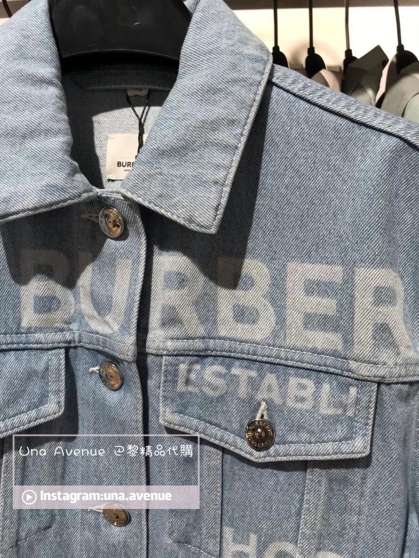 Burberry牛仔外套