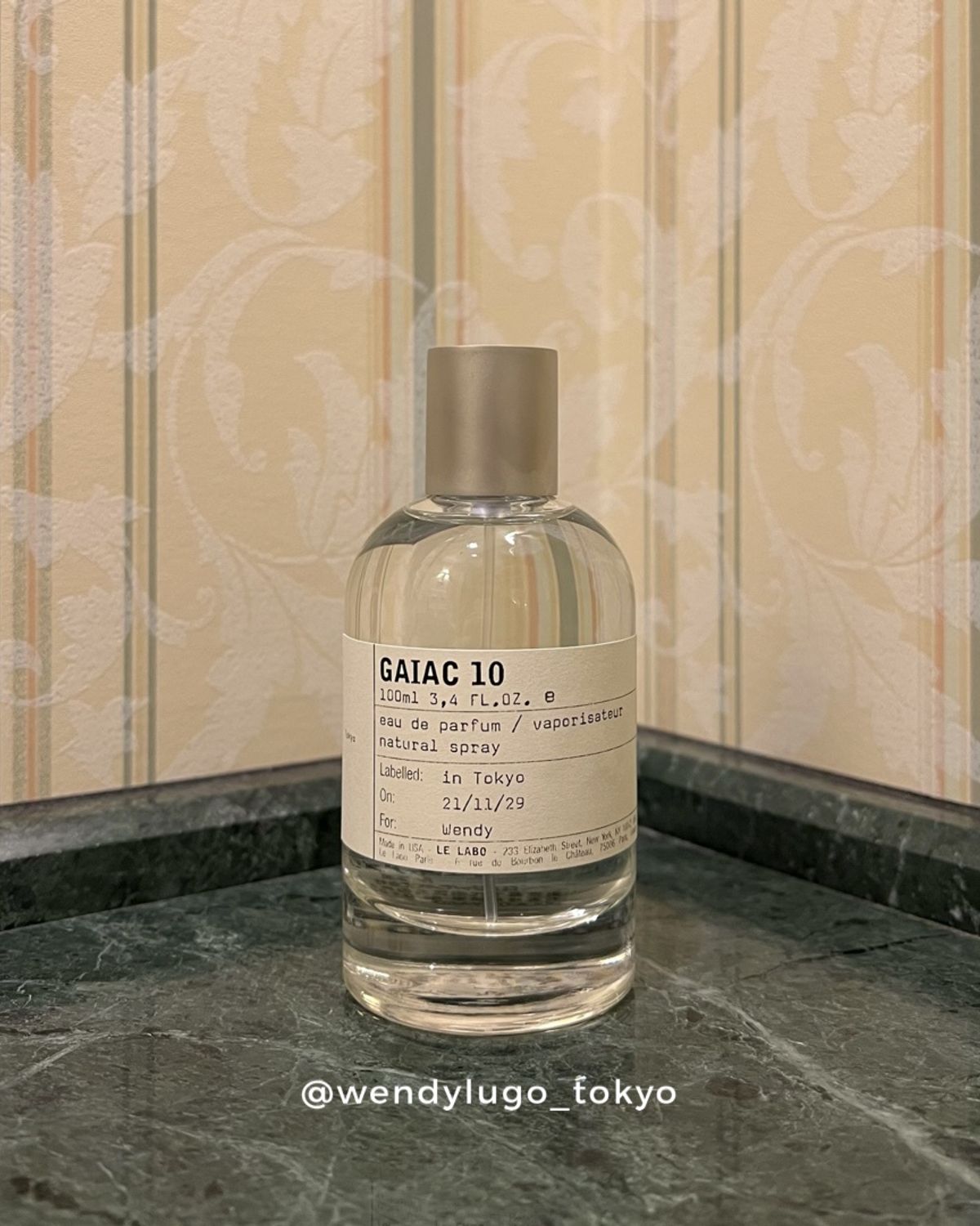 LE LABO 東京限定香水GAIAC 10 - wendylugo 溫蒂路過日本選品店