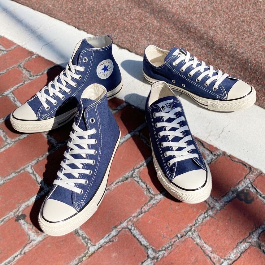 日本Converse ALL STAR US COLORS OX 低筒深海藍- CHII SHOP