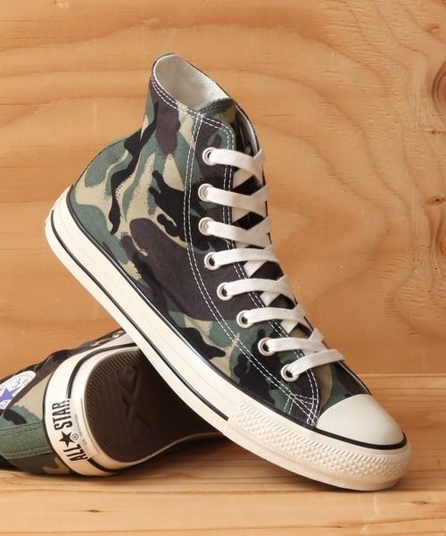 日本Converse ALL STAR US DPM-CAMO HI 英軍迷彩橄欖綠- CHII SHOP