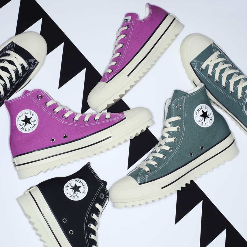 日本Converse ALL STAR BT SHARKSOLE 低筒厚底小鋸齒- CHII SHOP