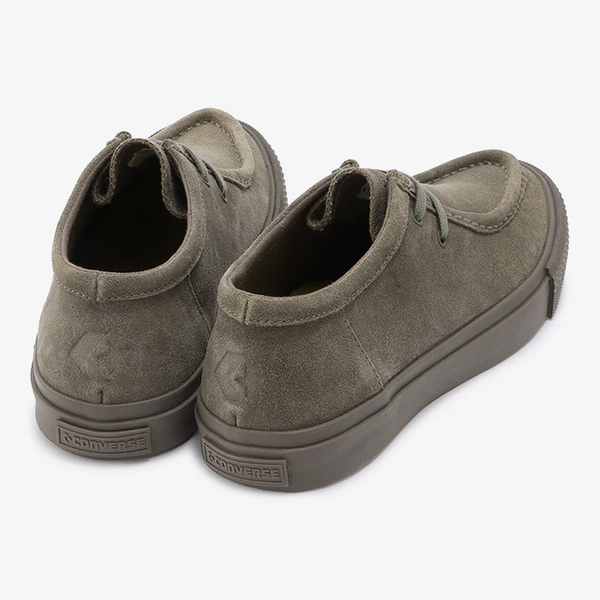 日本Converse CS MOCCASINS SK OX 莫卡辛麂皮絨奶茶灰- CHII