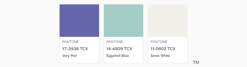 2022 Pantone年度代表色，穿搭顏色趨勢
